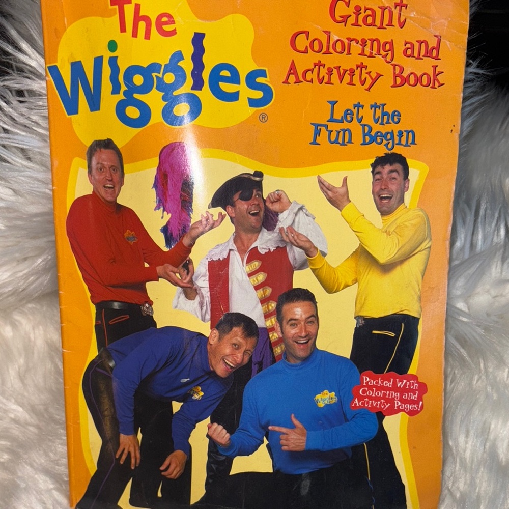 Giant Coloring and Activity Book - Yellow Cover